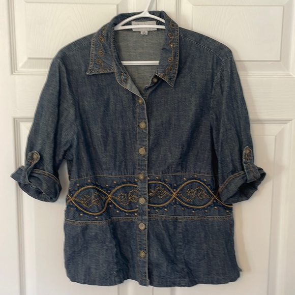 Lana sport Denim Shirt - Picture 1 of 4